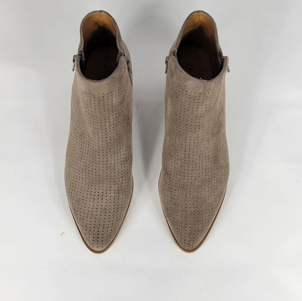 J. Crew Taupe Ankle Booties #806 Size 9.5